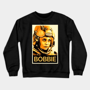 Gold Bobbie Poster for Screaming Firehawks Crewneck Sweatshirt